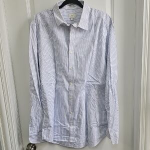 Gant Yellow and Blue Casual Button Down Shirt